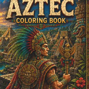 Aztec coloring book 1: 50 Pages | 8.5 x 11 Inches